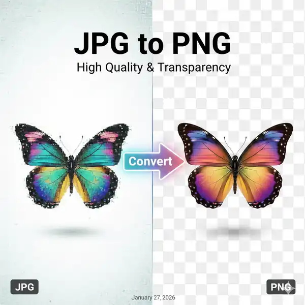 JPG to PNG Converter Guide