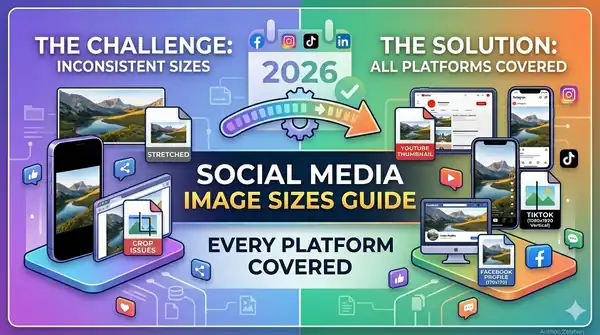 Tailles des Images pour les Réseaux Sociaux en 2026 : Guide Complet